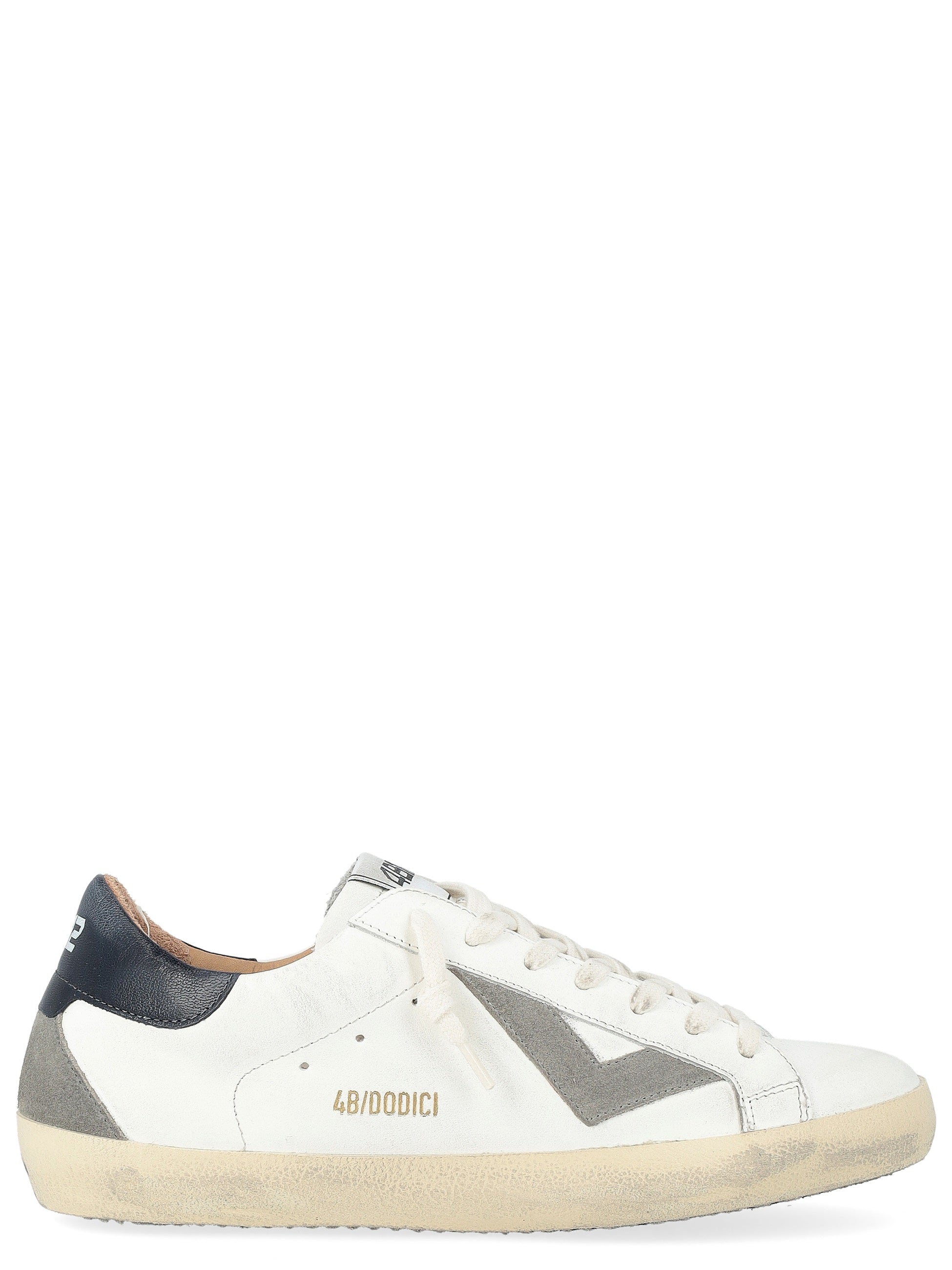 Suprime Sneakers In White Leather