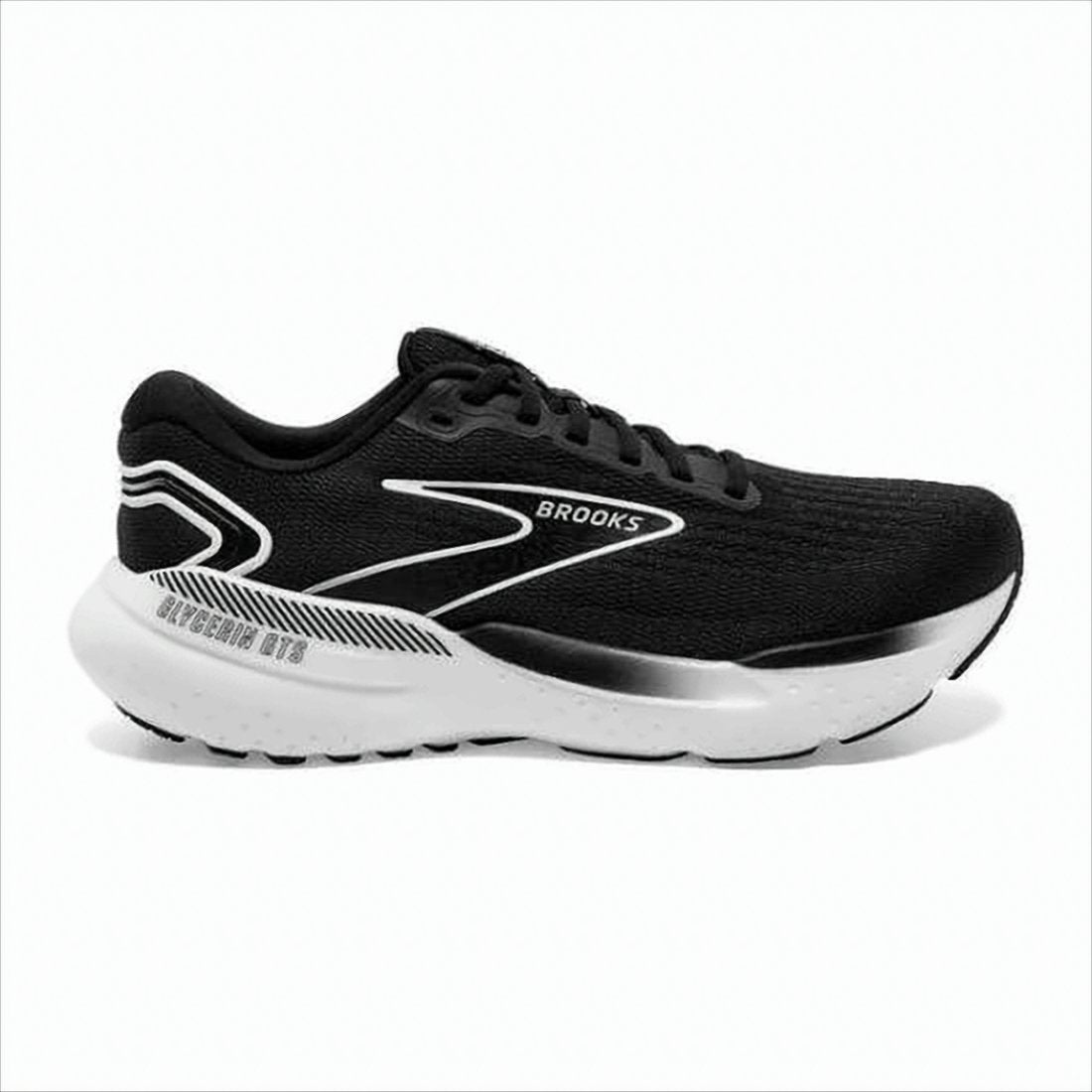 Sporty Black Mesh Sneakers