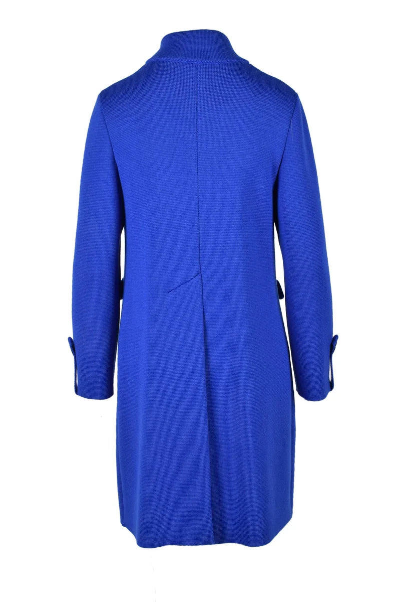 Knit Coat - Blue