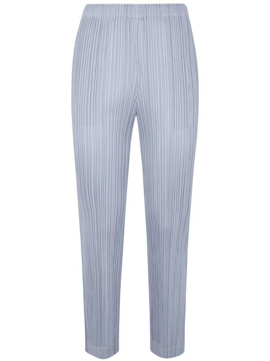 Pleated Texture Tapered Jogger Pants