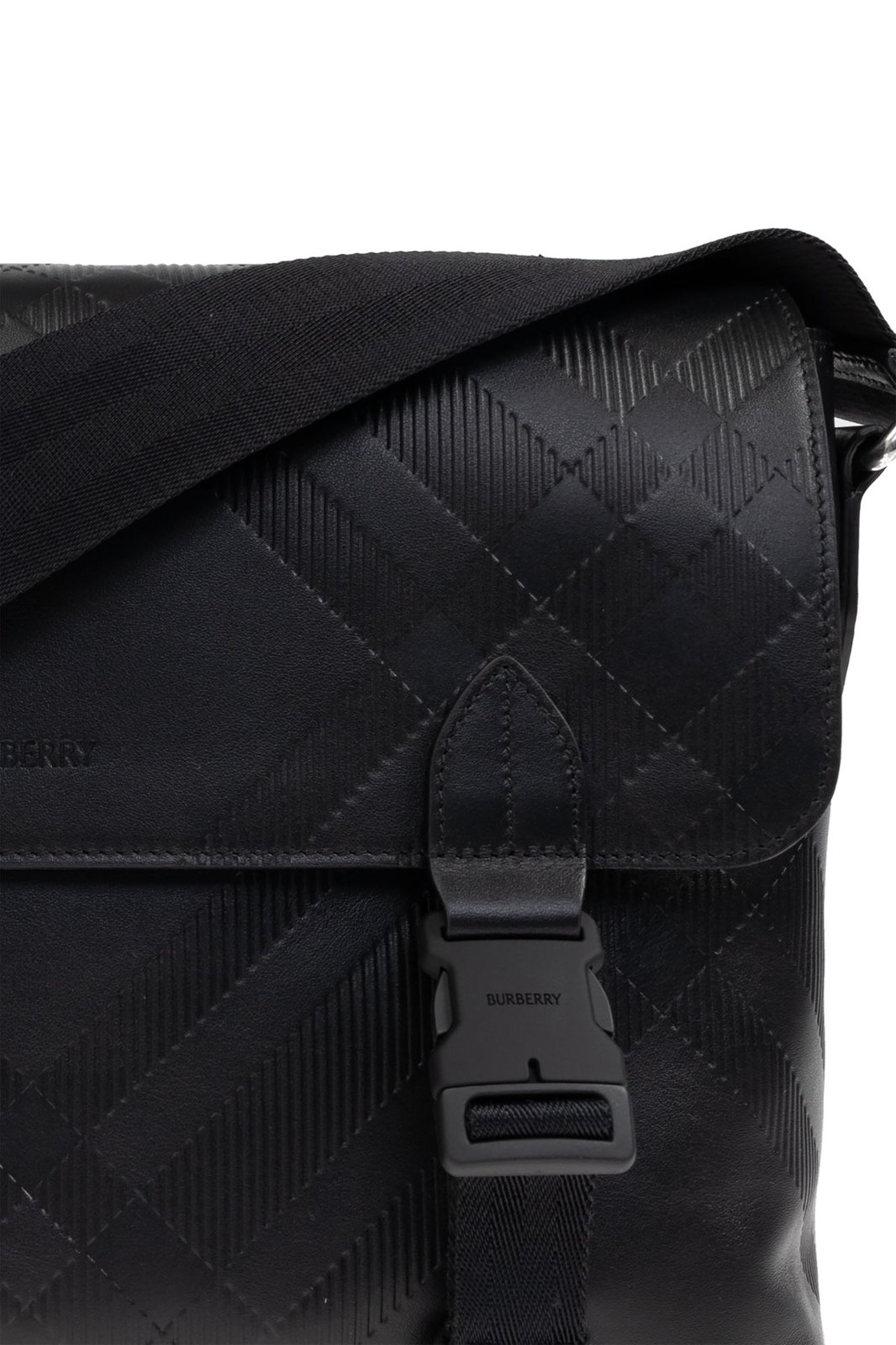Textured Cow Leather Crossbody Bag