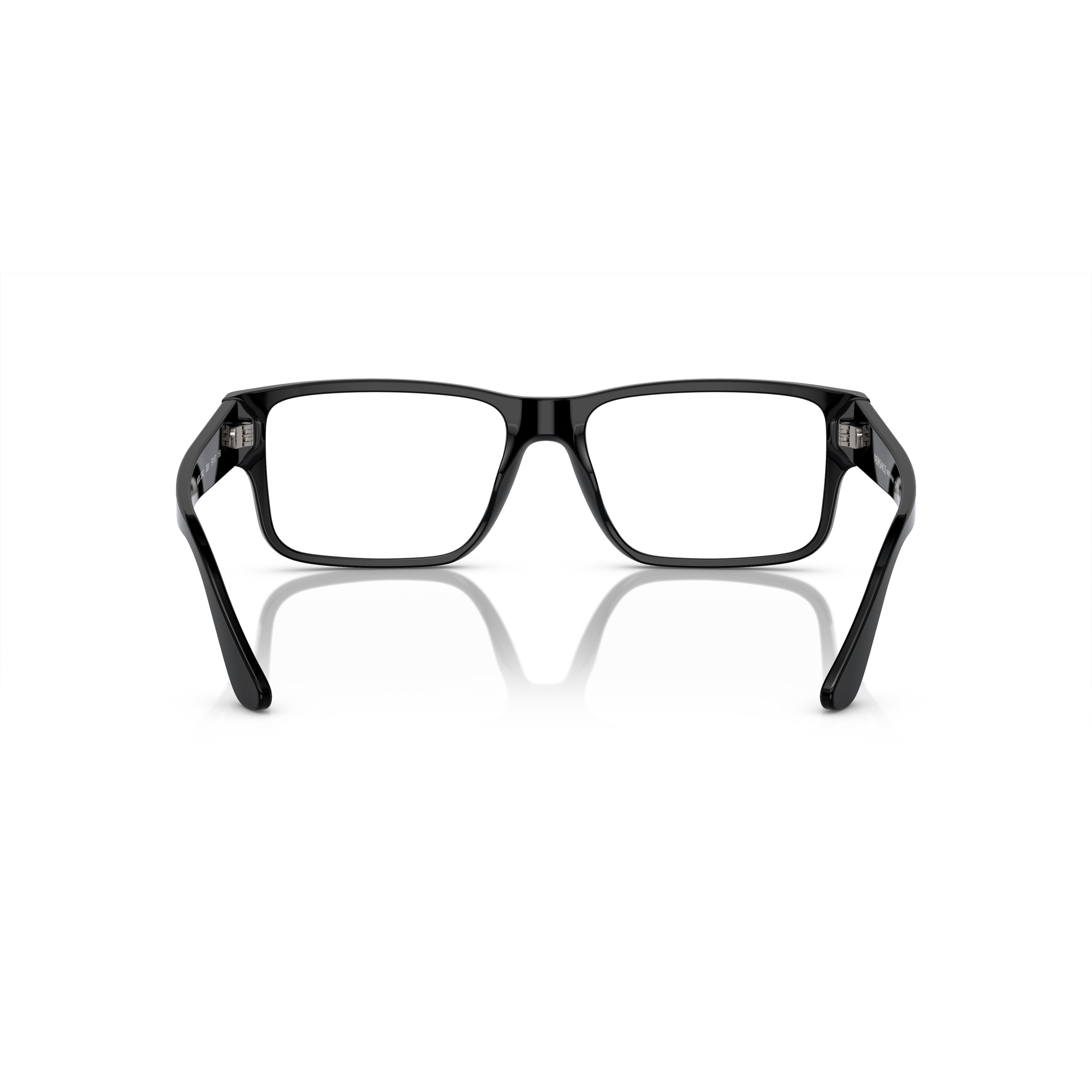 0ve3342 Rectangular Black Acetate Eyeglasses