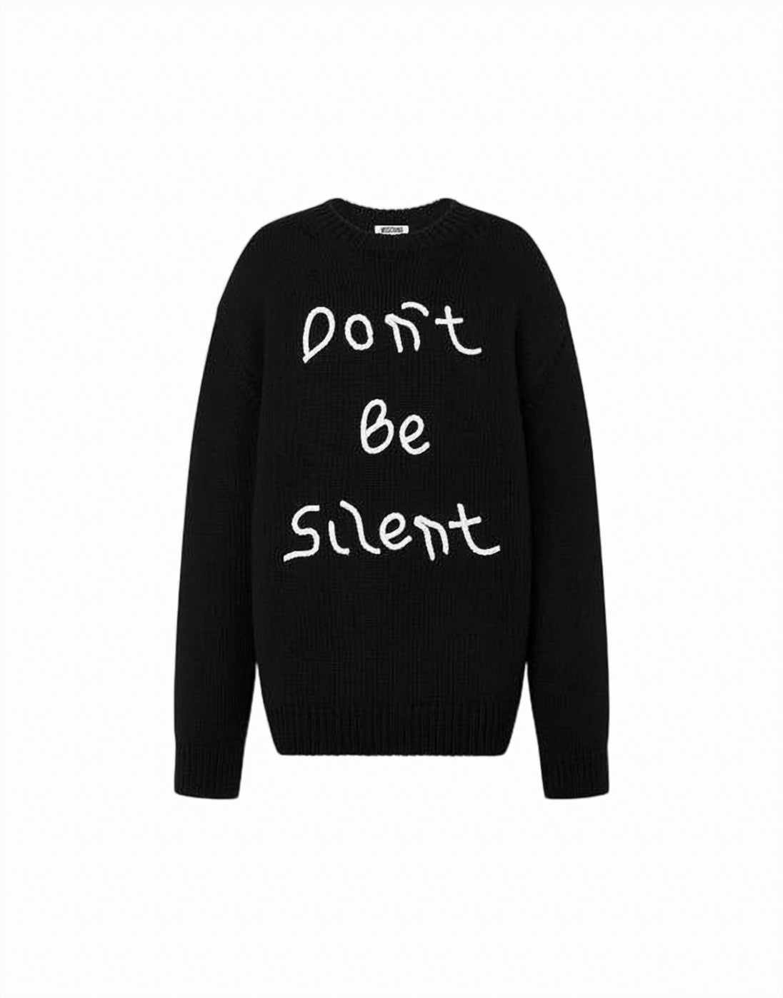 Black Knitted Sweater