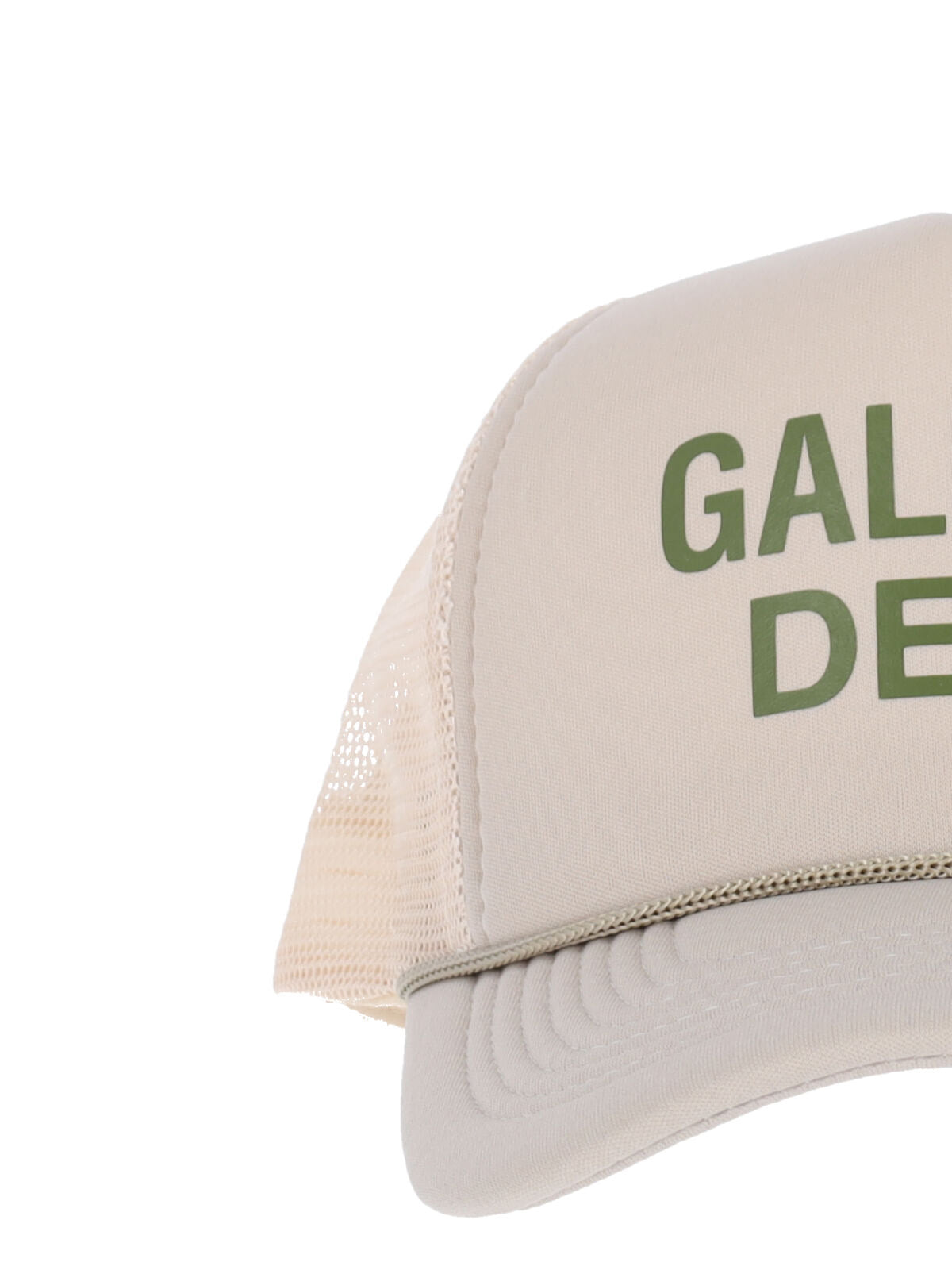 Grey Curved Visor Logo Baseball Cap