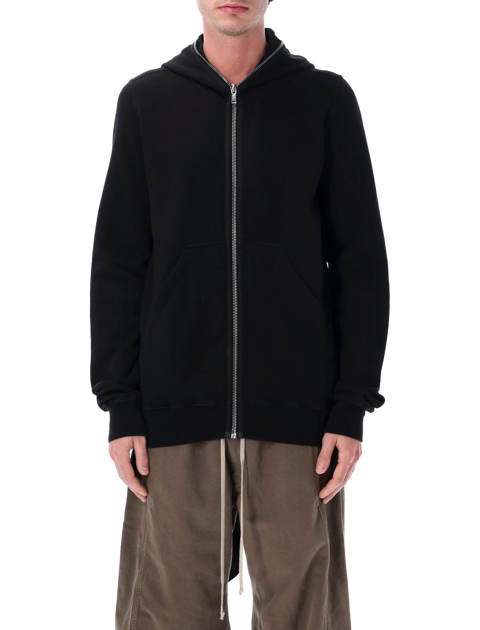 Cotton Jersey Gimp Hoodie