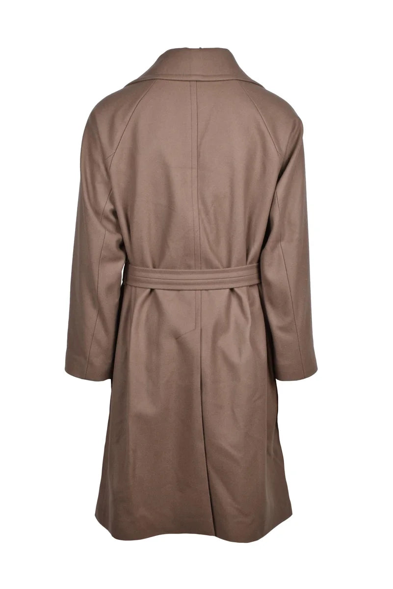 Unstructured Coat - Brown