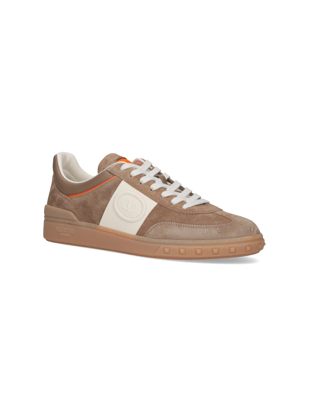 "Upvillage" Low-Top Sneakers – Brown