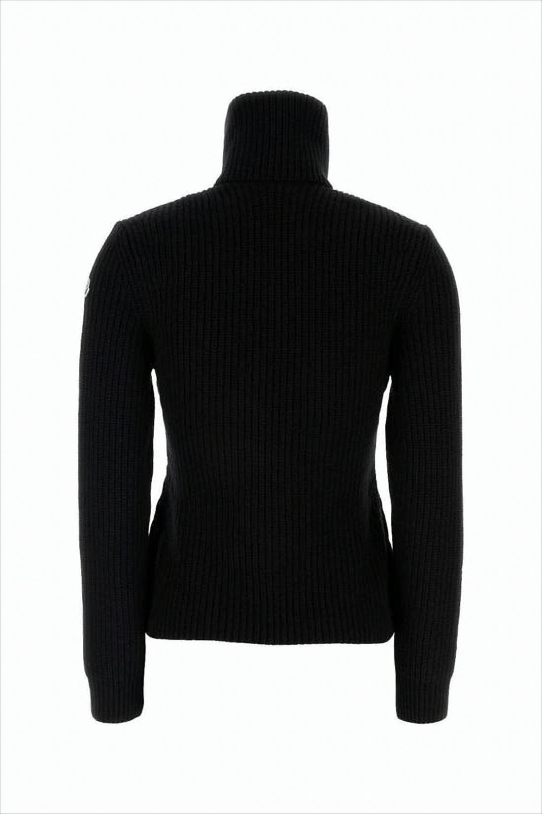 Quilted Turtleneck Jacket