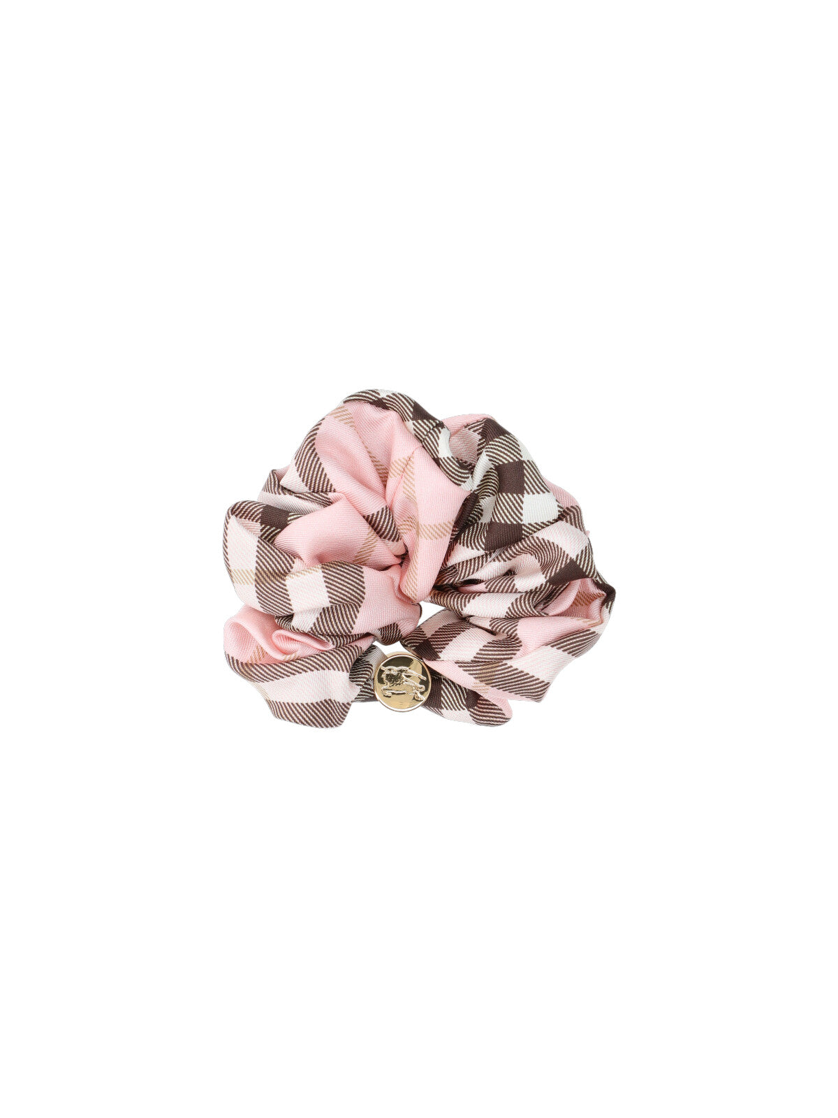 "Check" Scrunchie – Pink