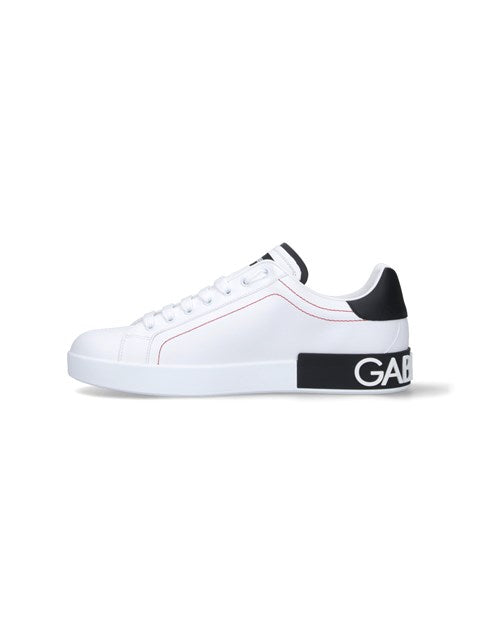 Portofino Low-Top Sneakers with Contrasting Details