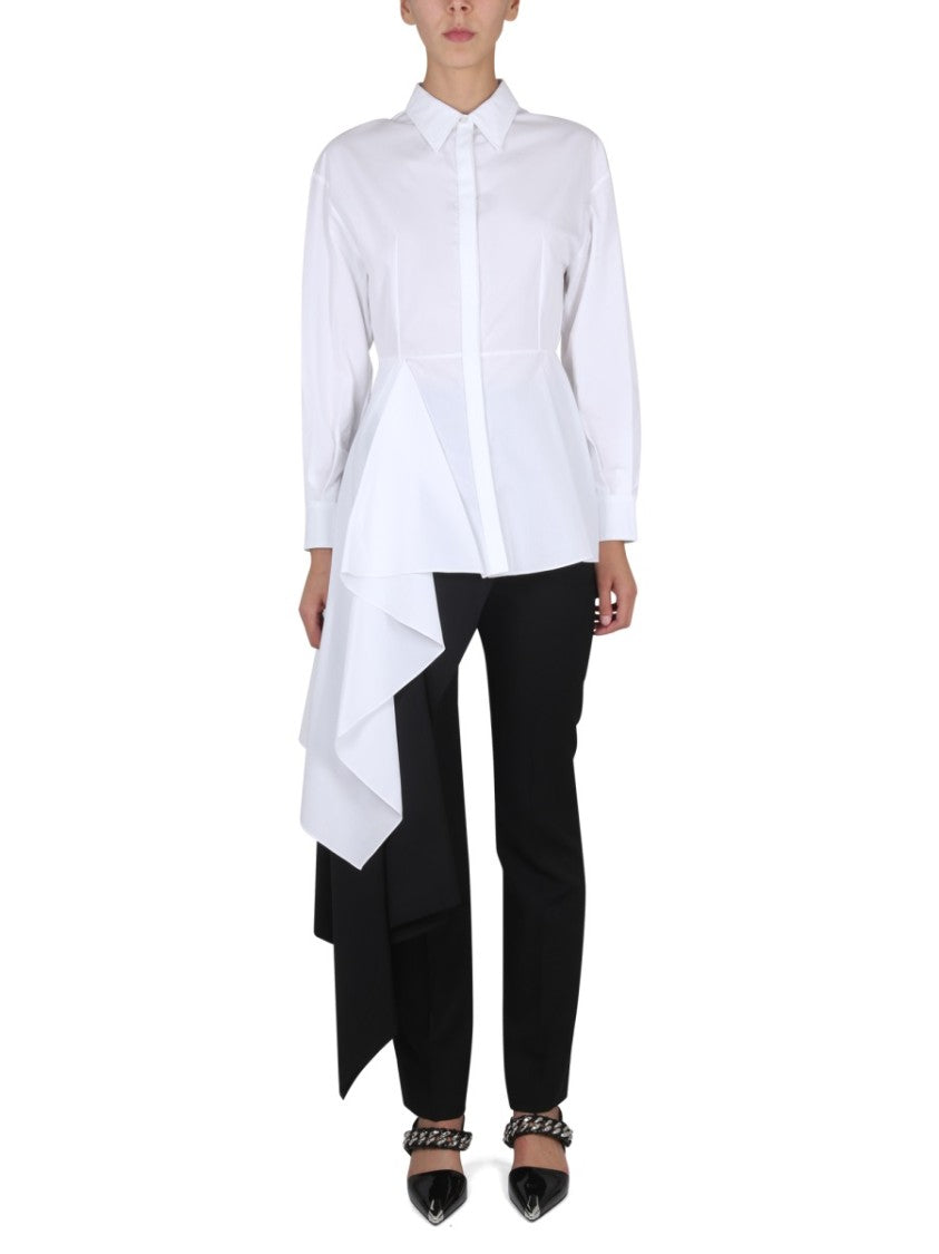 Dramatic Asymmetric Hem Shirt