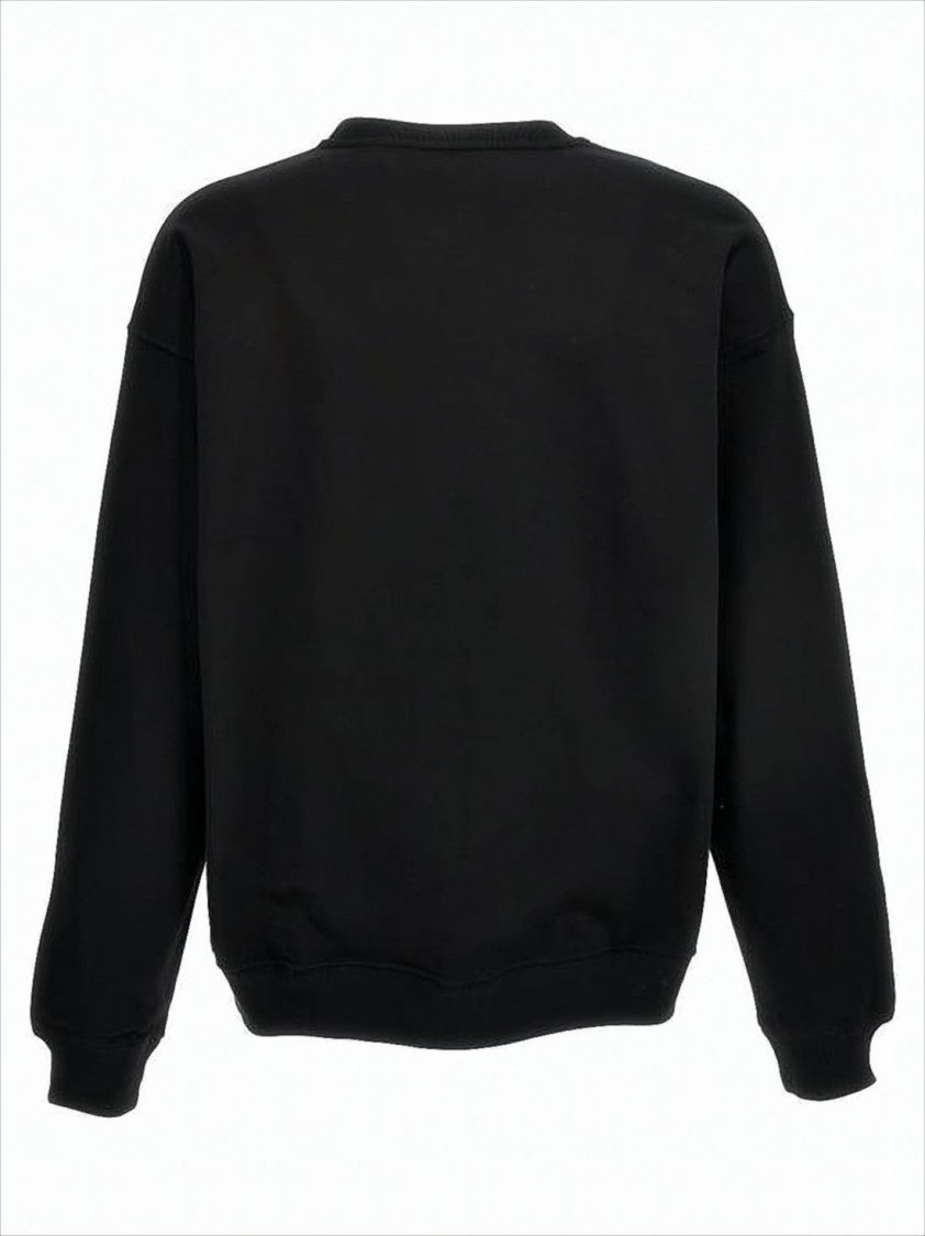 Graphic-Print Long-Sleeve T-Shirt With Ribbed Cuffs