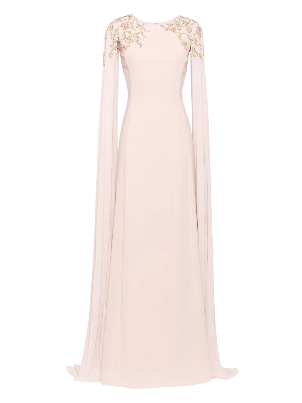 Zdobiony krepowy kaftan