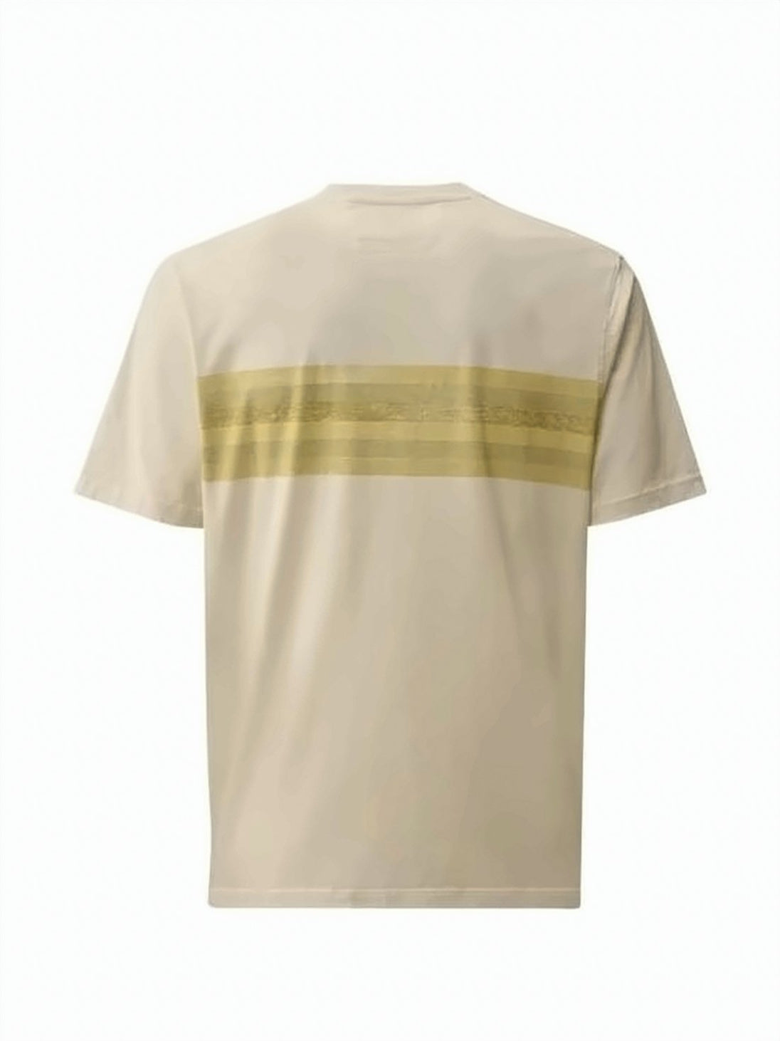 Horizontal Stripe Gauze Cotton T-Shirt