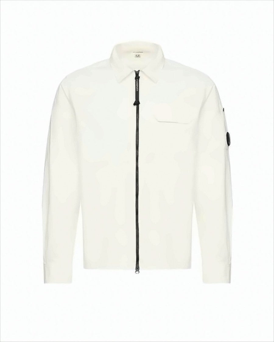 Minimalist Front-Zipper Jacket with Classic Collar
