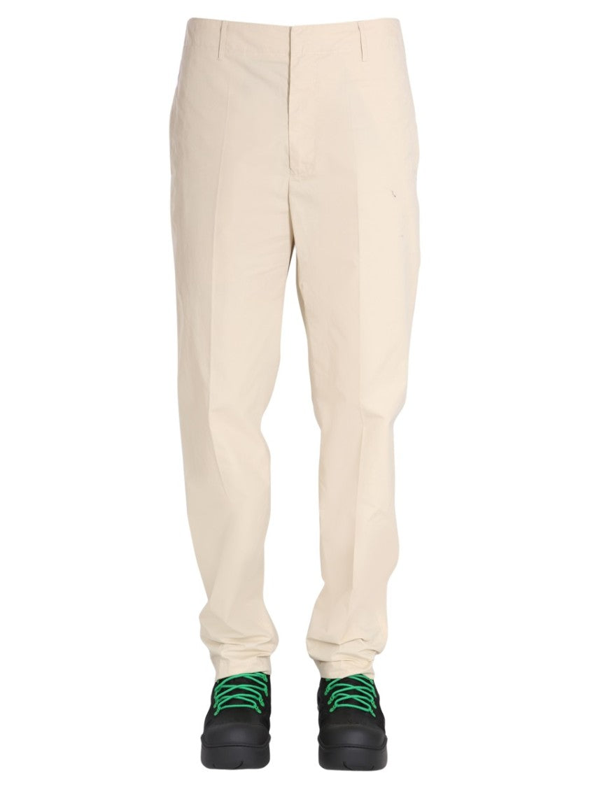 Straight Leg Relaxed Fit Trousers