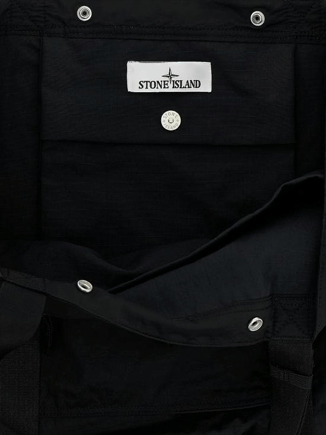 Rectangular Black Shoulder Bag with Dual Wide Straps