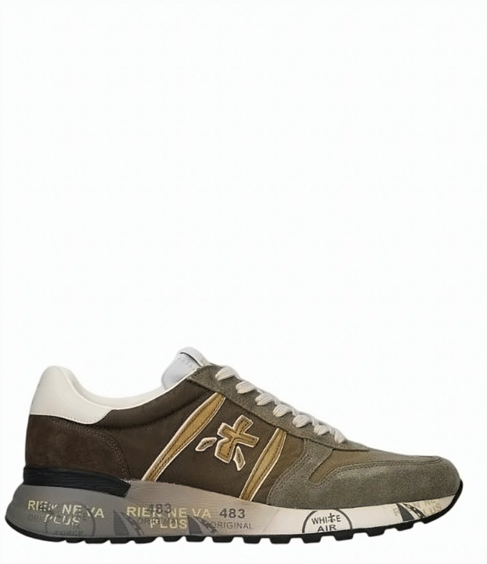 Lander 8009 Suede Insert Sneakers