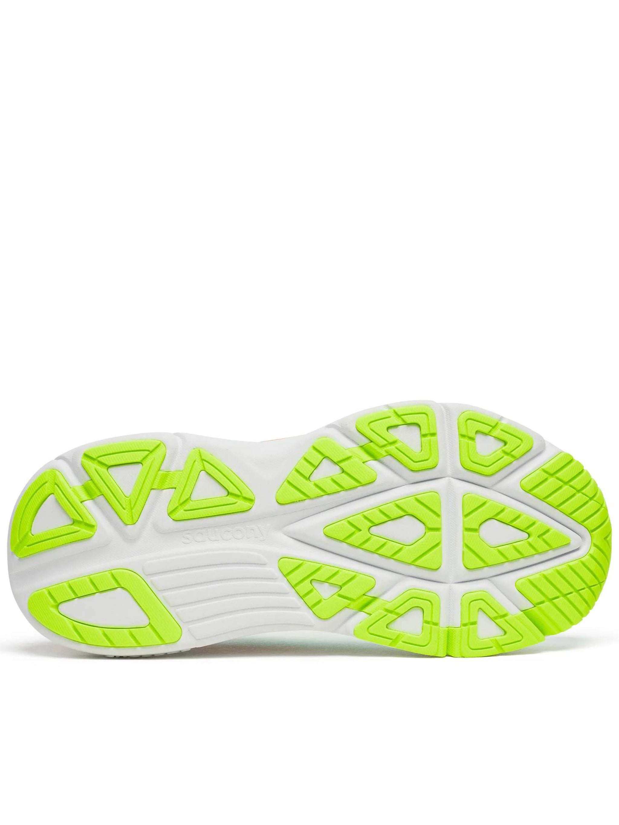 Breathable Mesh Athletic Sneakers with Neon Accents