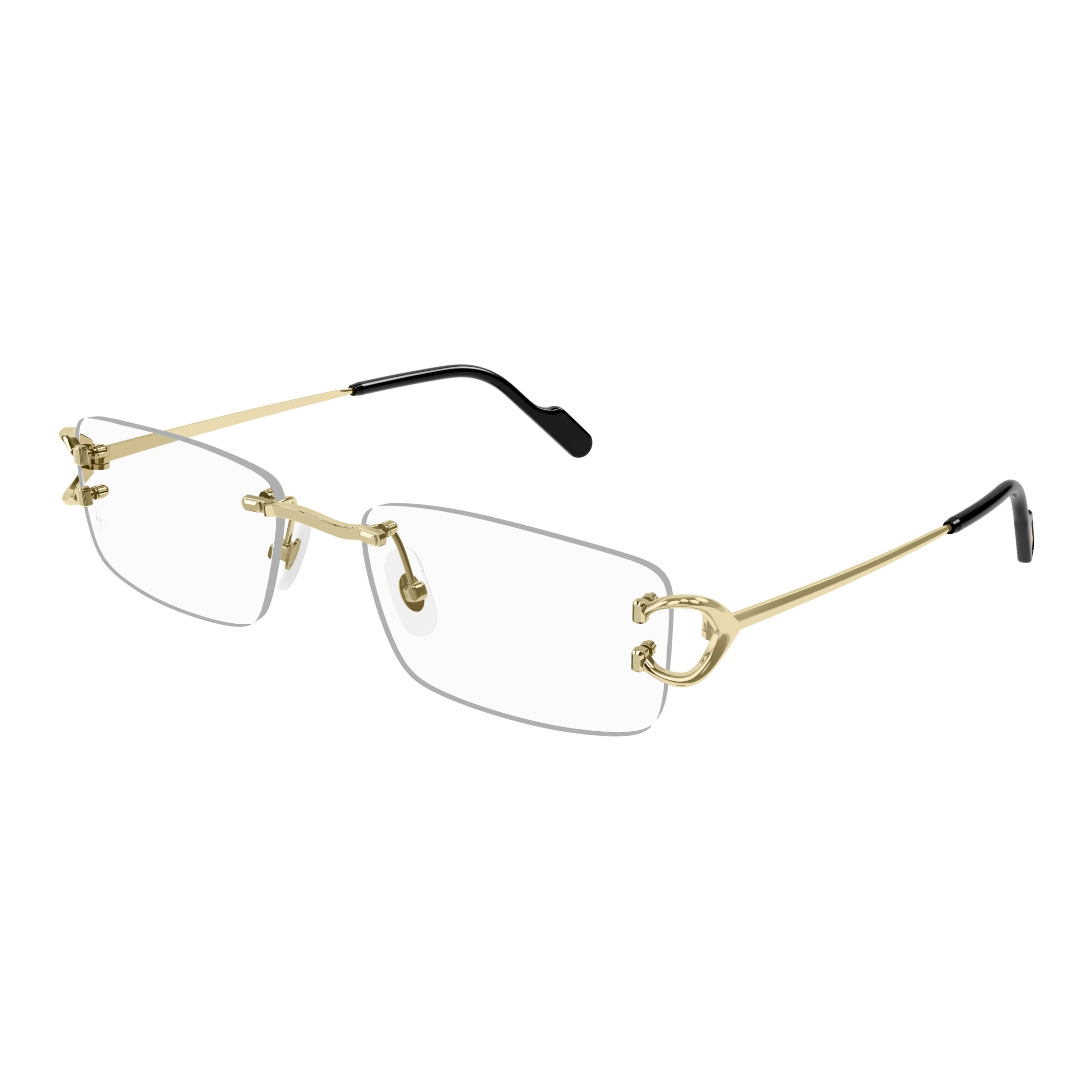 Ct0344o Rimless Rectangular Eyeglasses