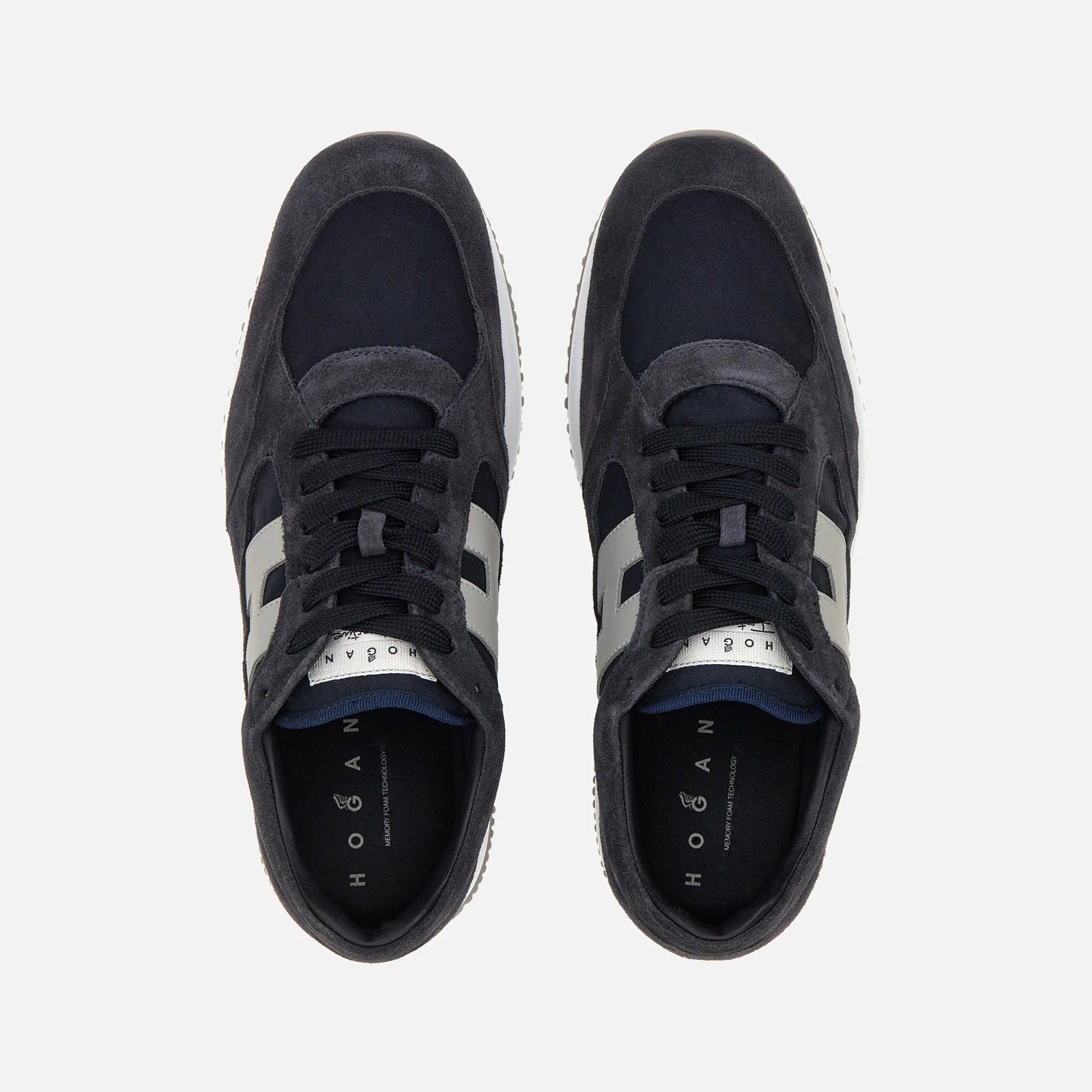 Interactive Lace-Up Sneakers in Calfskin