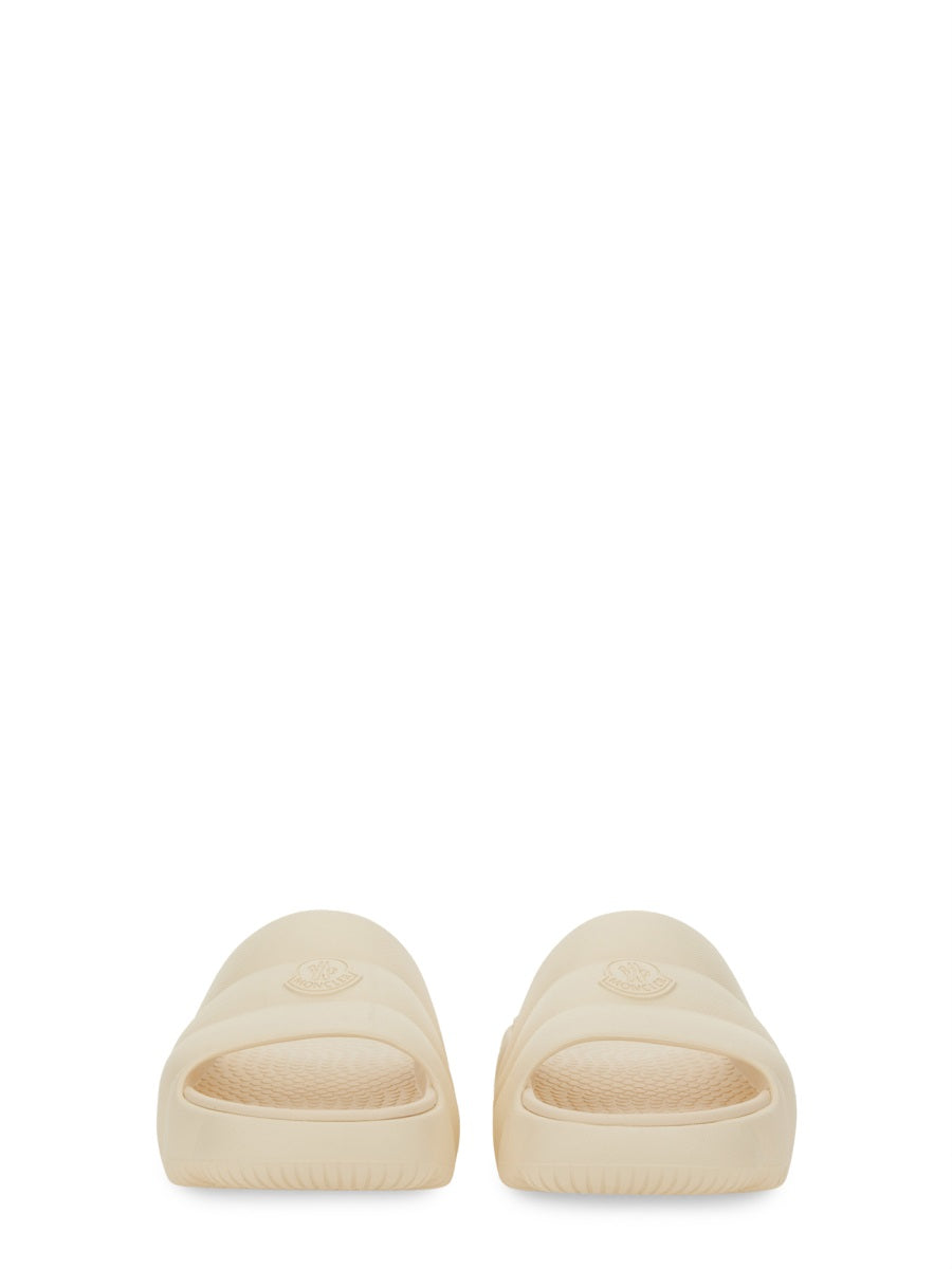 Minimalist Slide Sandal with Contoured Sole