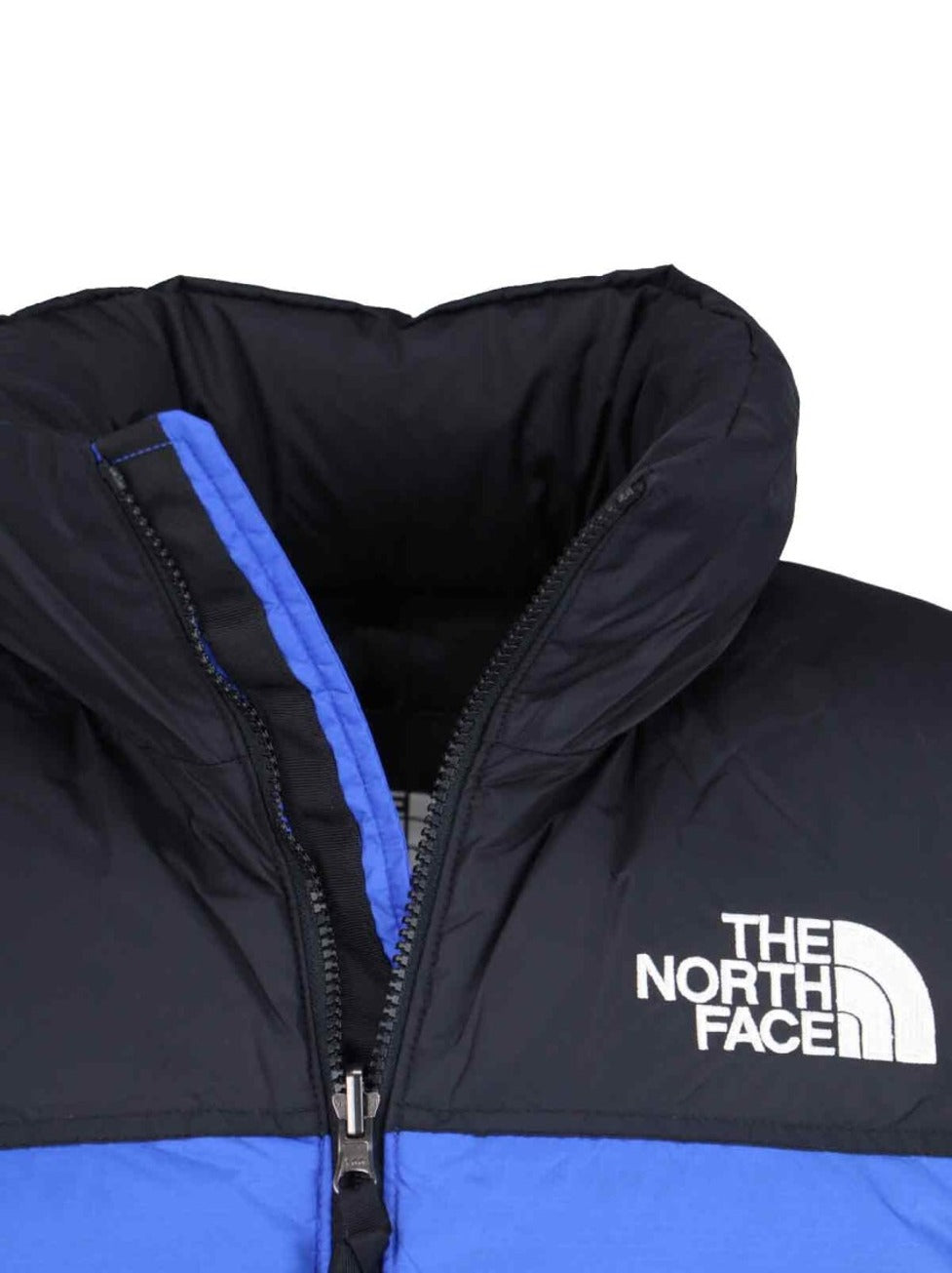 Retro Nuptse 1996 Padded Gilet In Blue
