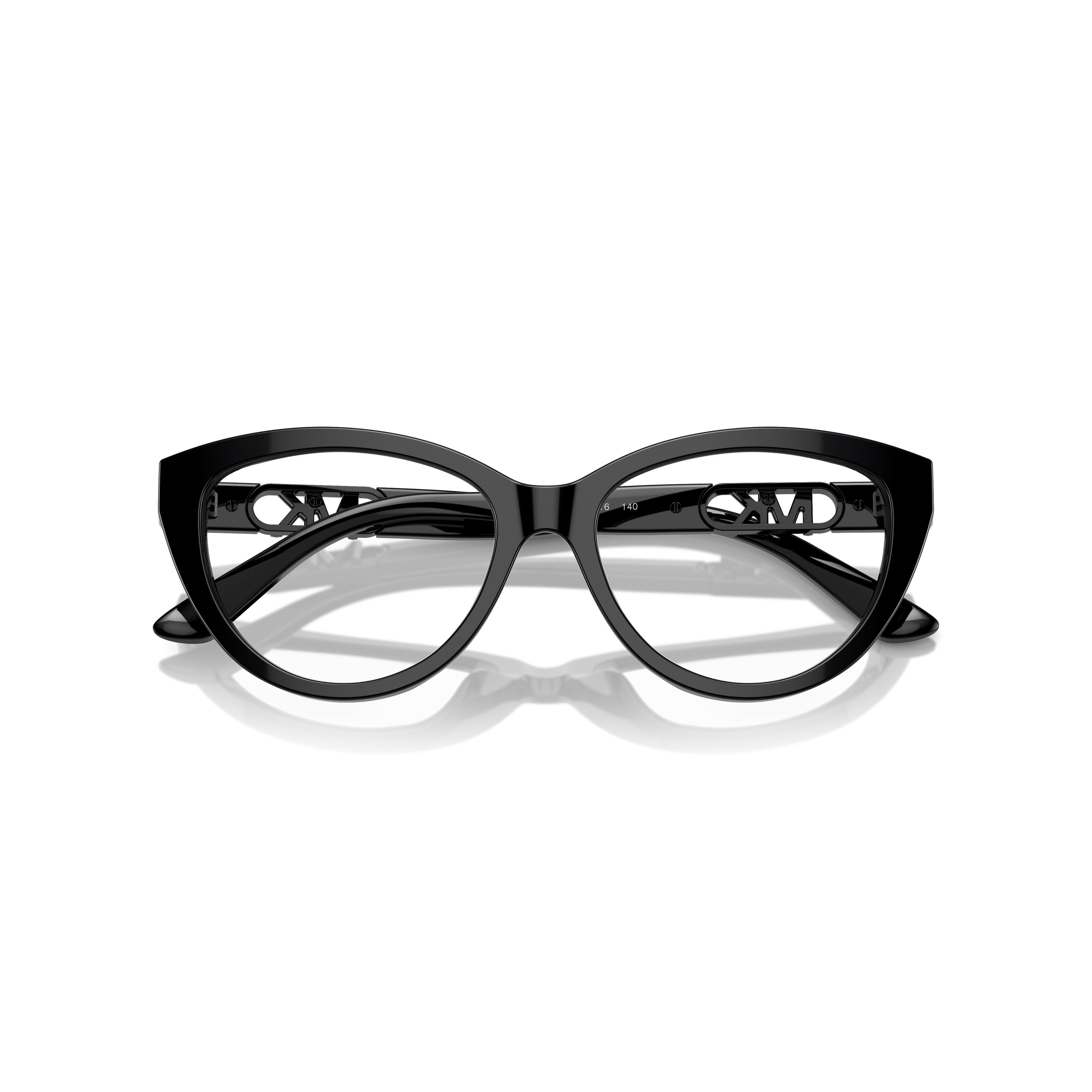 0mk4120u Sleek Cat-Eye Sunglasses with Glossy Acetate Frame