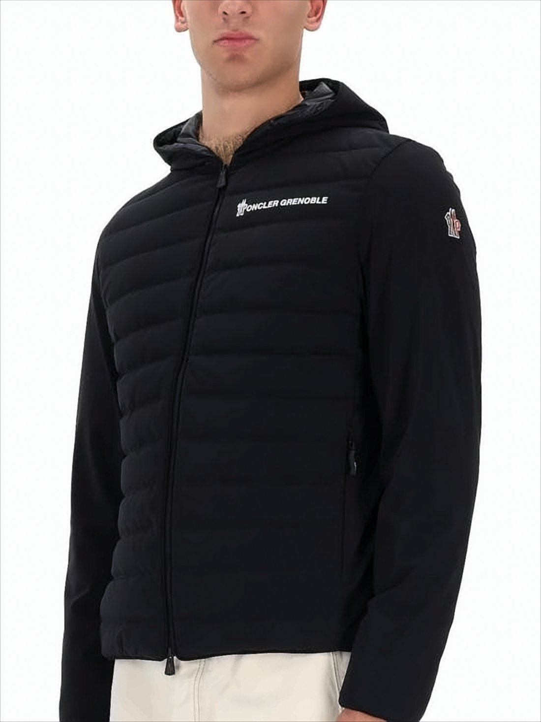 Matte Finish Padded Jacket with Hood