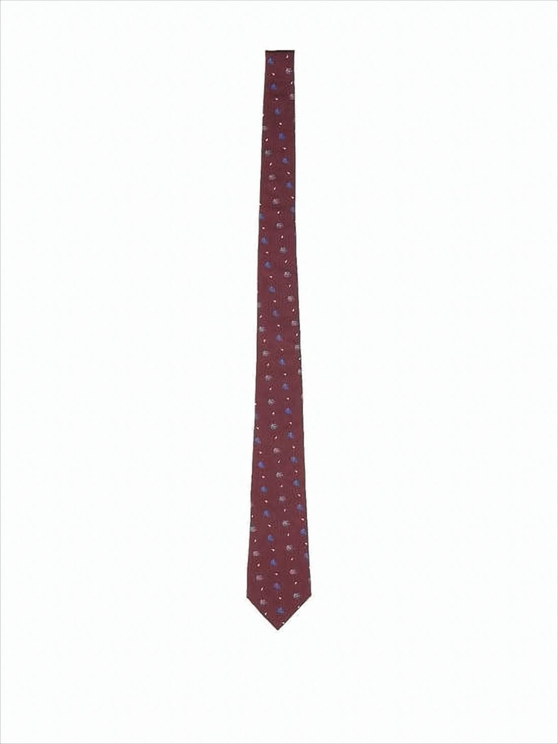 Silk Necktie with Subtle Motif