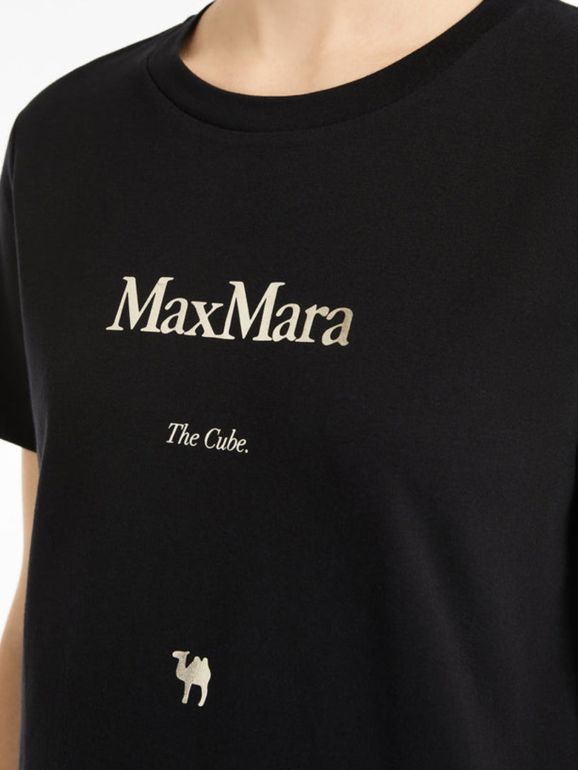 Short-Sleeved Cotton T-Shirt with Graphic