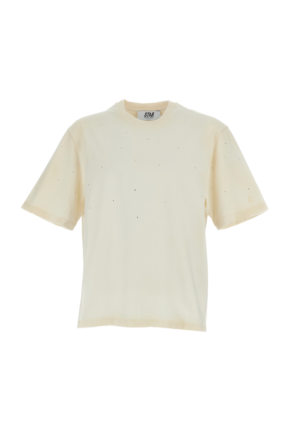 Relaxed Fit Vintage Treatment Cotton T-Shirt