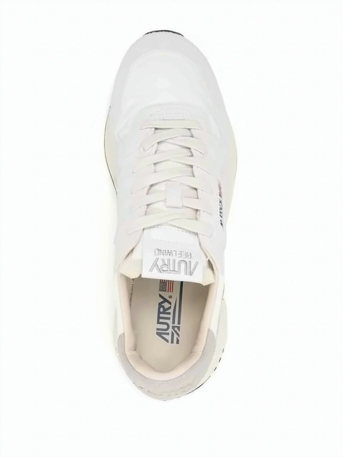 Low-Top Suede and Nylon Sneakers with Textured Sole