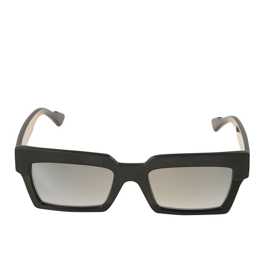 Smart Bold Rectangular Sunglasses with Glossy Finish