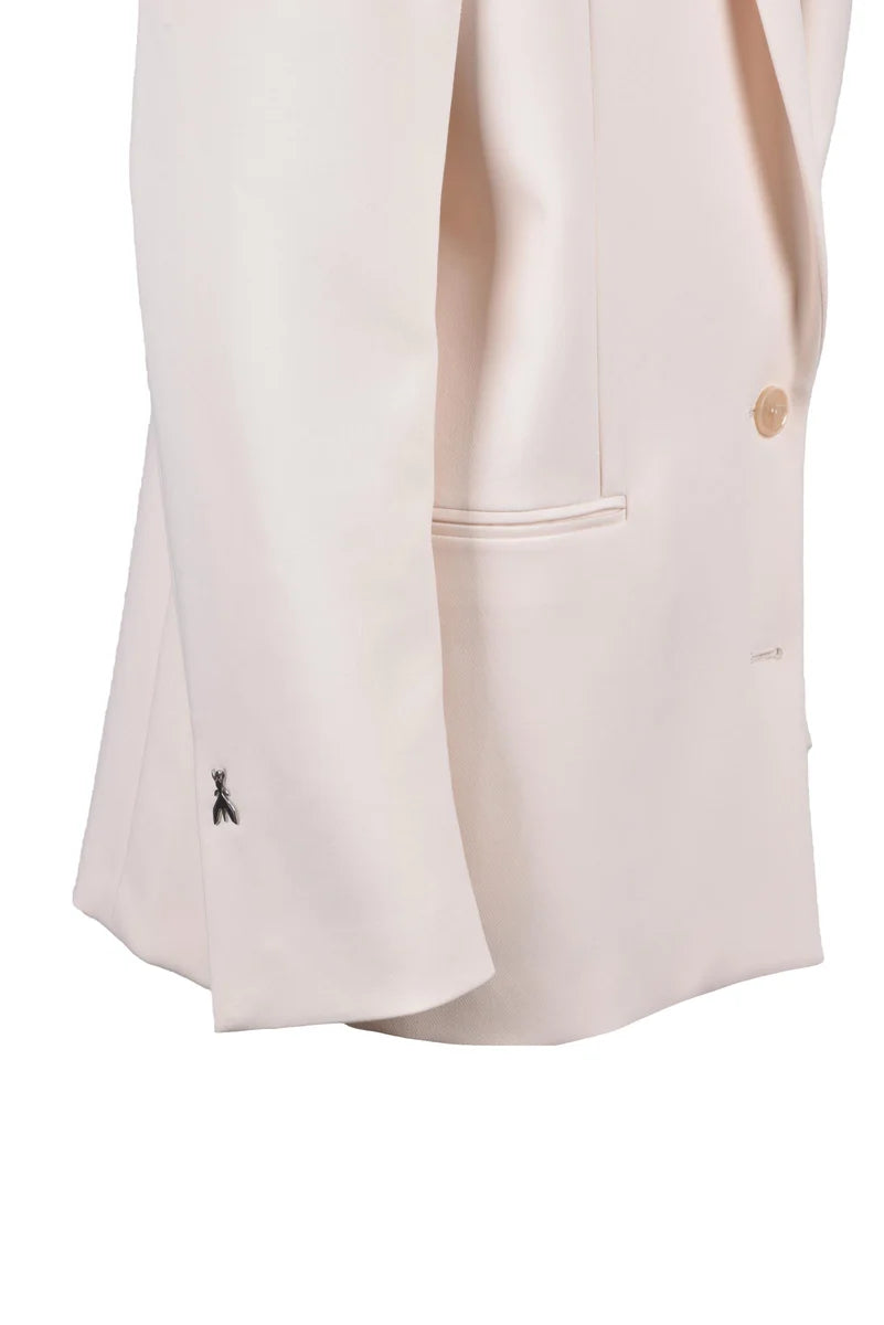 Long Lined Jacket - Cream