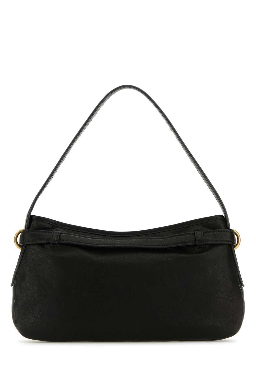 Rectangular Sheepskin Leather Shoulder Bag