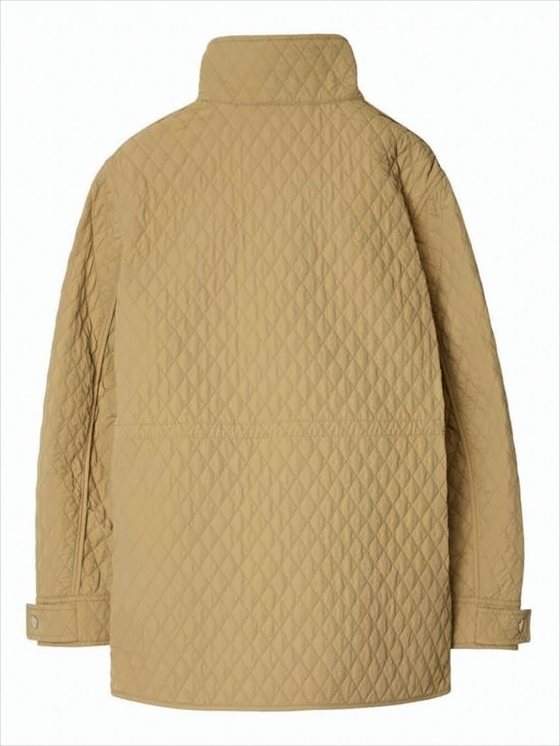 Quilted Jacket with Diamond Pattern