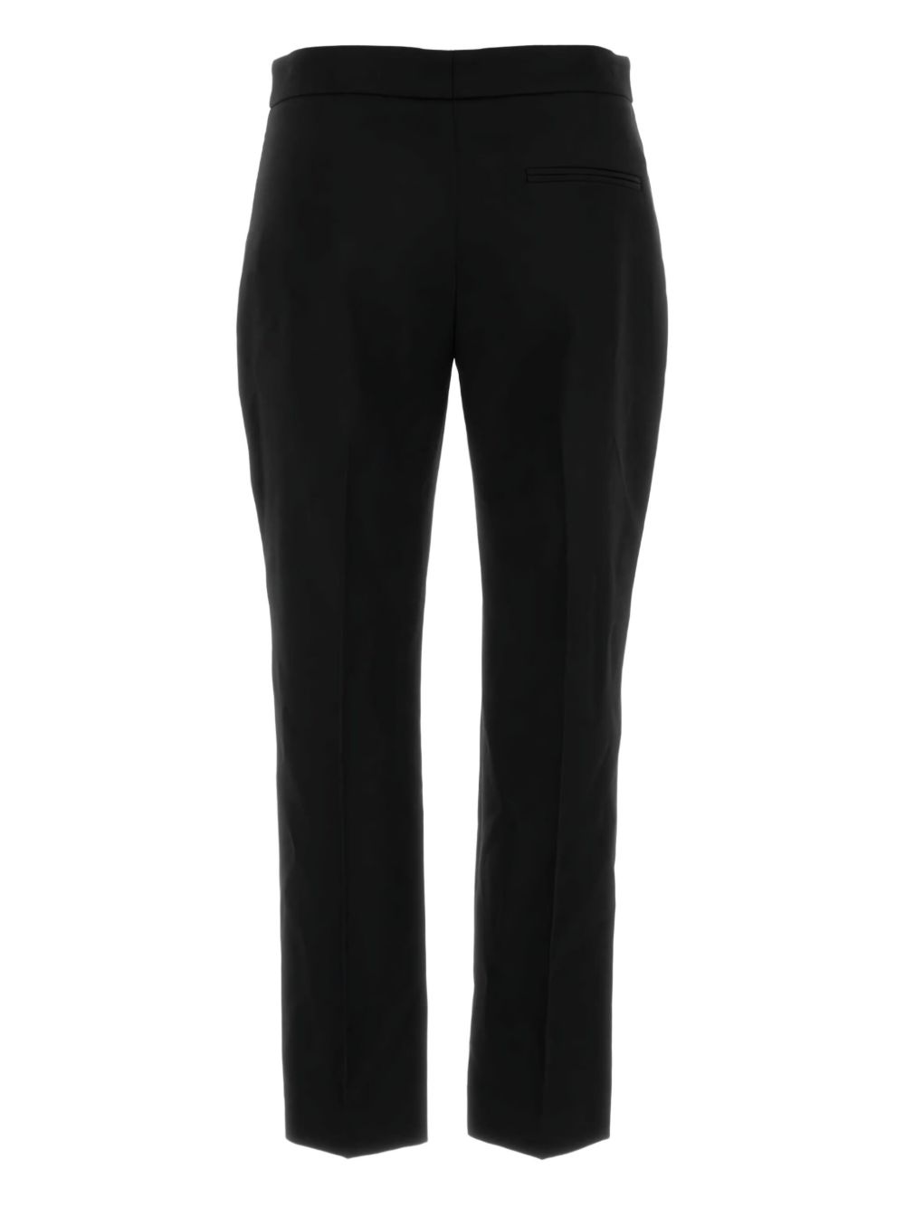 Tailored Smooth Wool Trousers
