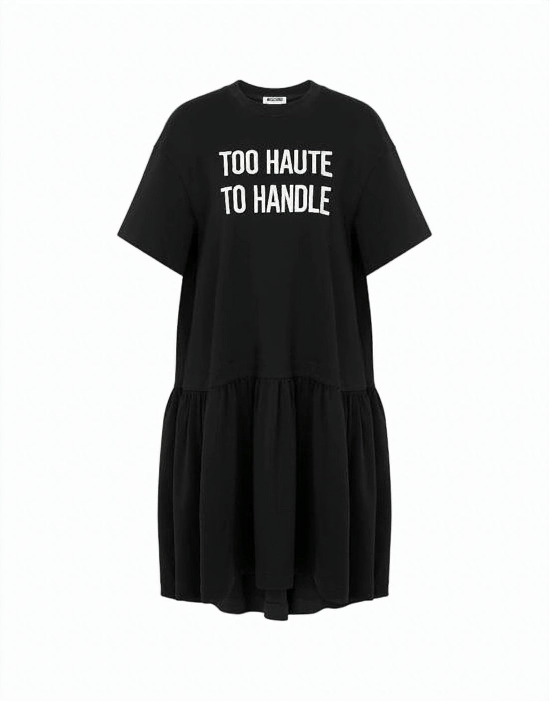 Relaxed-Fit Mini Dress with Graphic Print