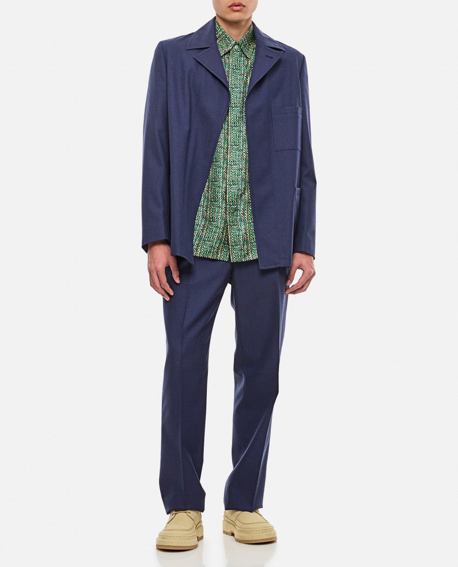 Dyed Wool Jacket