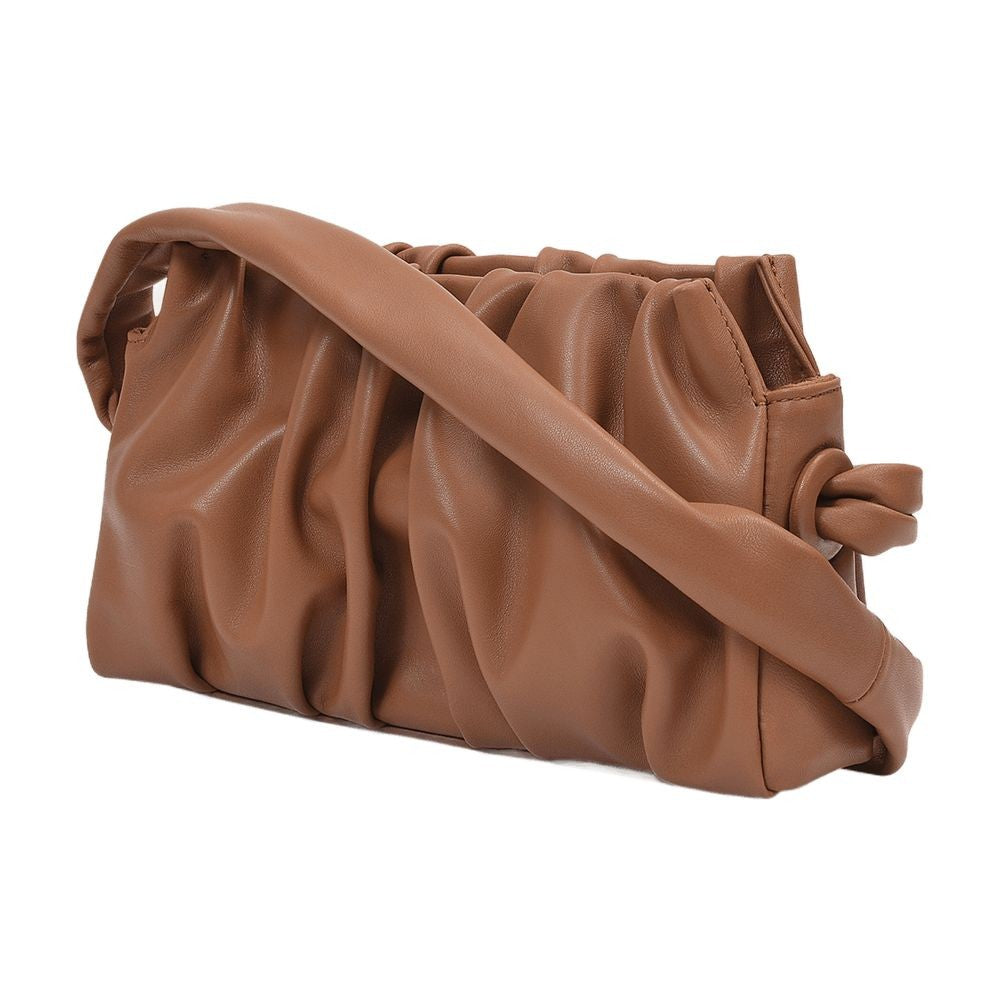 Vague Handbag - Brown - Leather