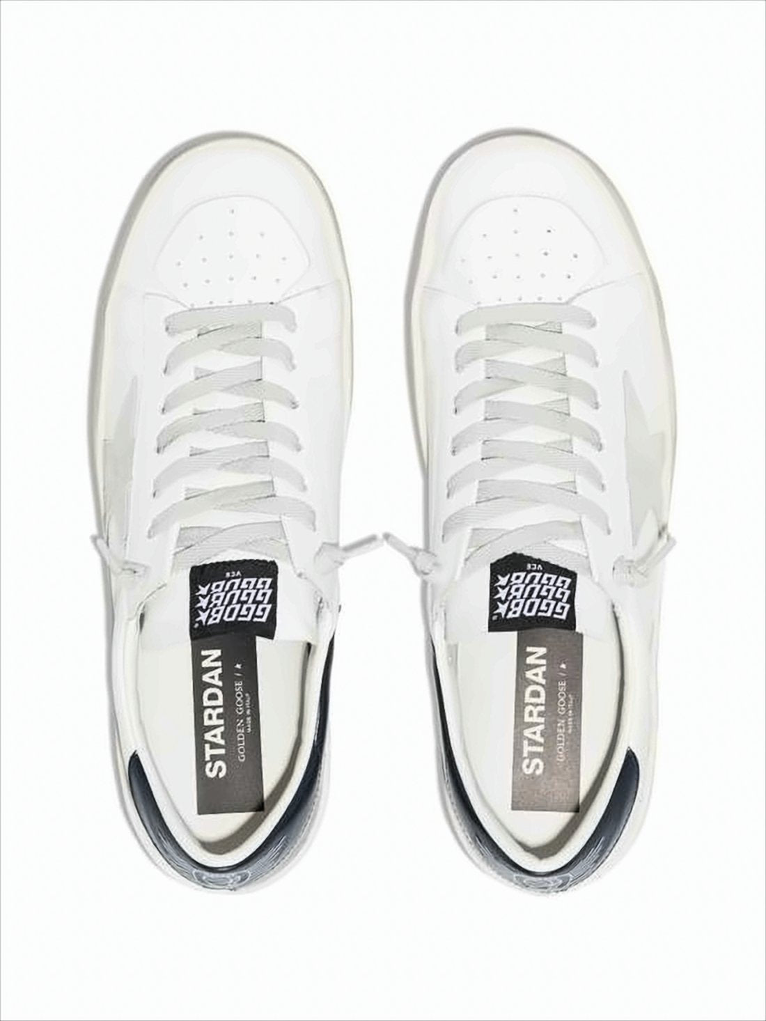 Low-Top Sneakers with Grey Star Detail
