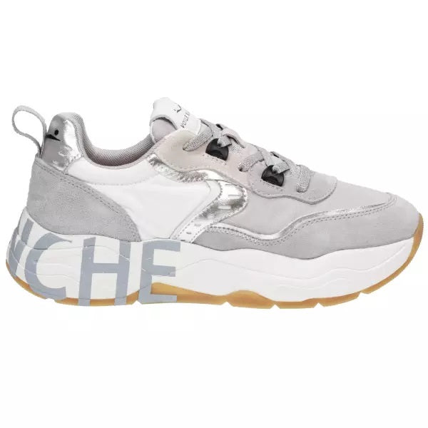 Fabric and Suede Sneakers