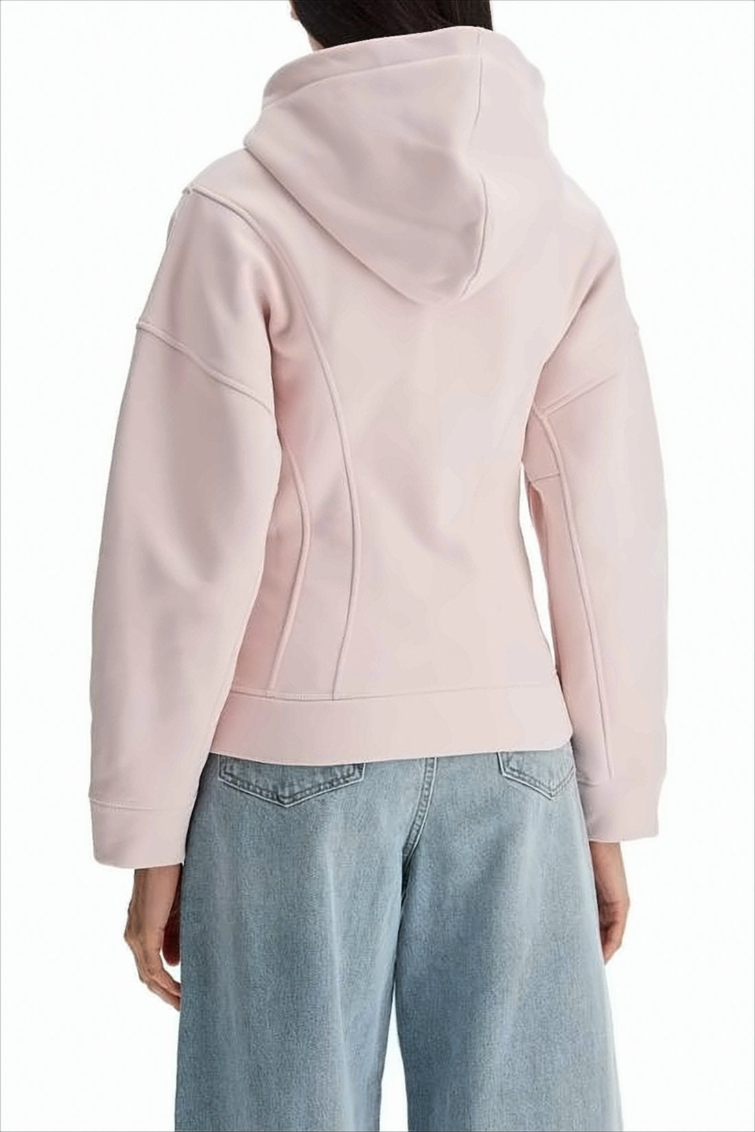 Bluza z Kapturem Zapinana na Zamek z Miękkiej Bawełny Organicznej