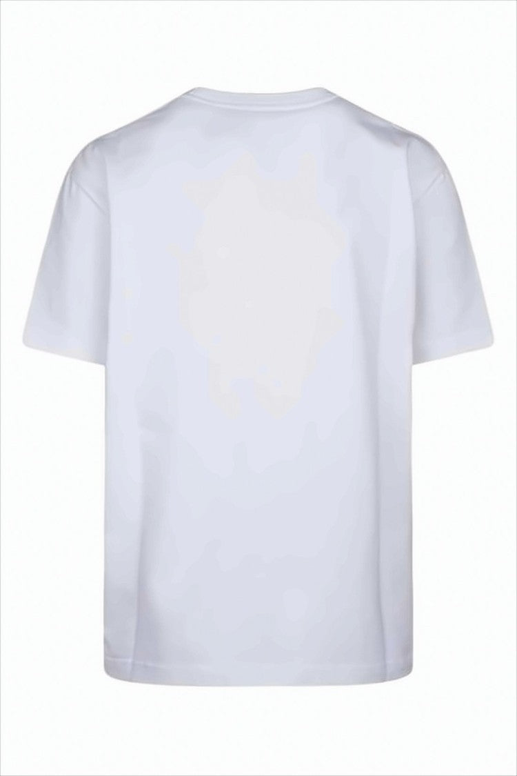 Classic Crew Neck Short-Sleeved T-Shirt With Subtle Logo