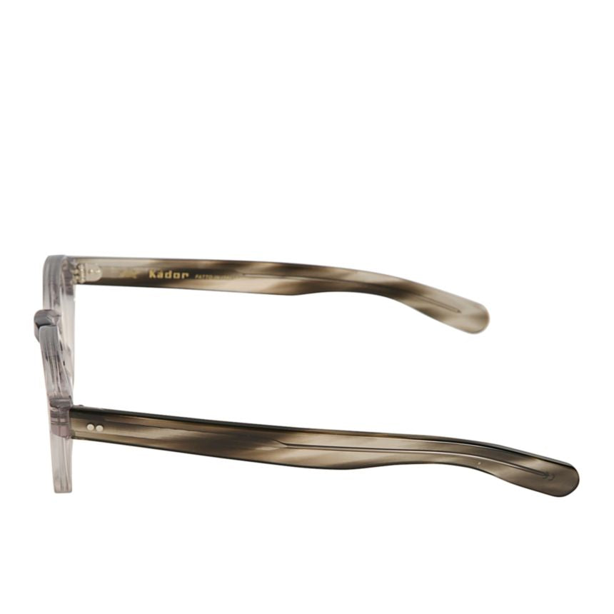 Duka Translucent Smoky Frame Eyeglasses with Gradient Temples