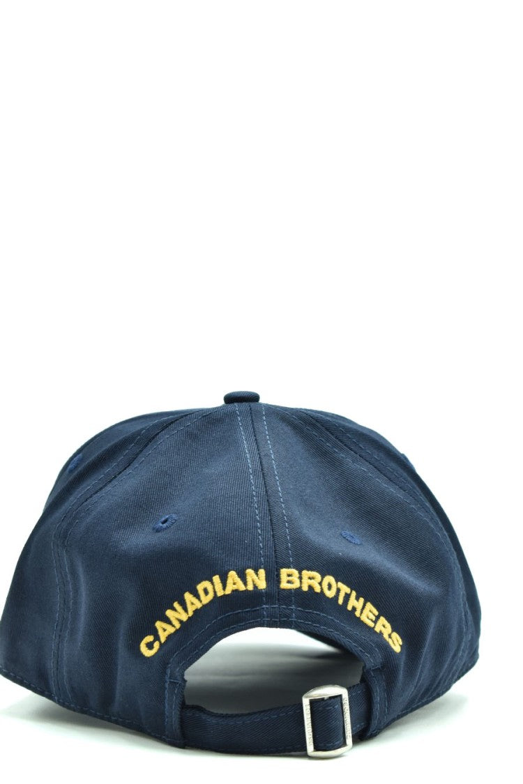 Structured Blue Baseball Cap