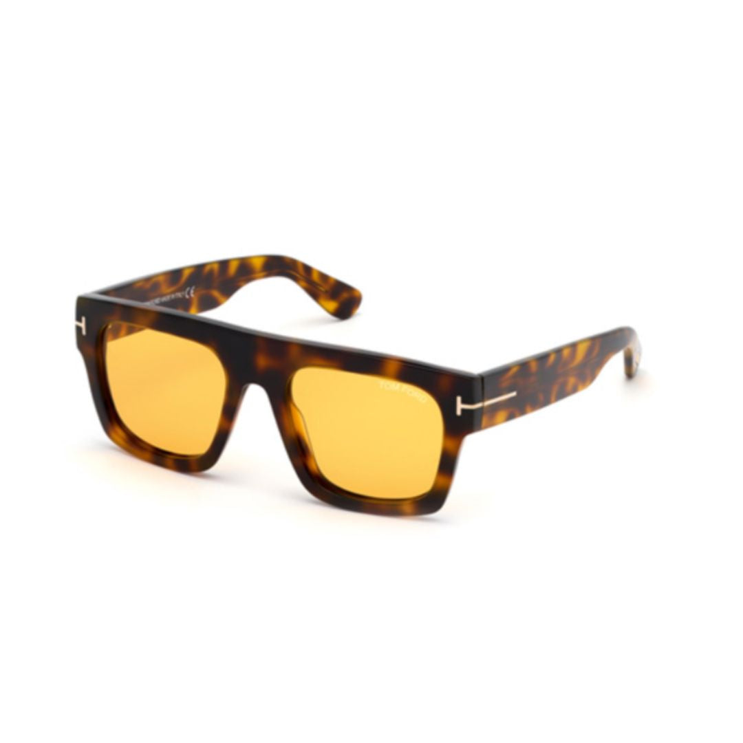 Ft0711 Rectangular Gradient Lens Sunglasses