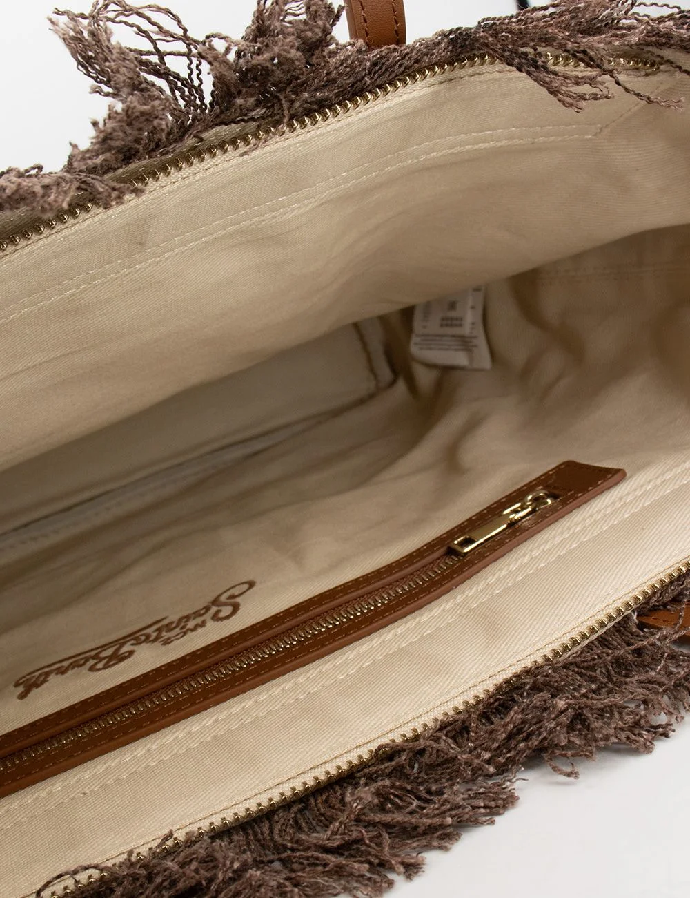 Leopard Fringe City Crossbody Bag