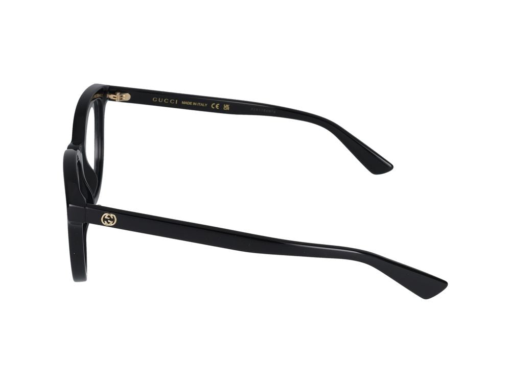 Eyeglasses Gucci GG1687O 001 Black Black Transpare 52/18/140